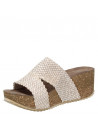 Sandalia Mujer W638 Bruno Rossi beige