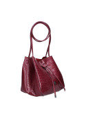 Bandolera Mujer W824 Pollini burdeo
