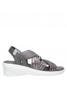 Sandalia Mujer W451 16 Hrs plata
