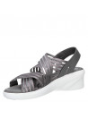 Sandalia Mujer W451 16 Hrs plata