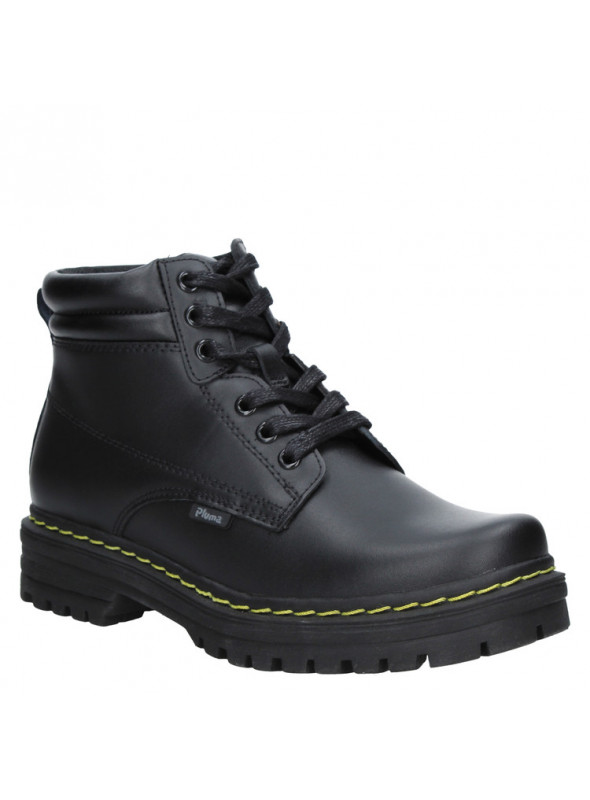 Zapato de Colegio Unisex E170 Pluma negro