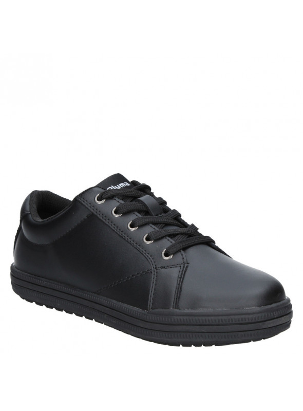 Zapato de Colegio Unisex E168 Pluma negro