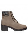 Botin Mujer A172 Pollini taupe