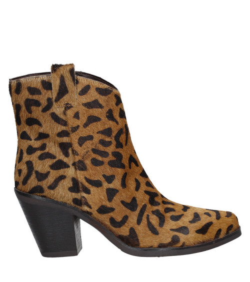 Botin Mujer A112 Pollini animal print