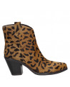 Botin Mujer A112 Pollini animal print