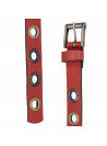 Cinturon Mujer A878 Zappa rojo