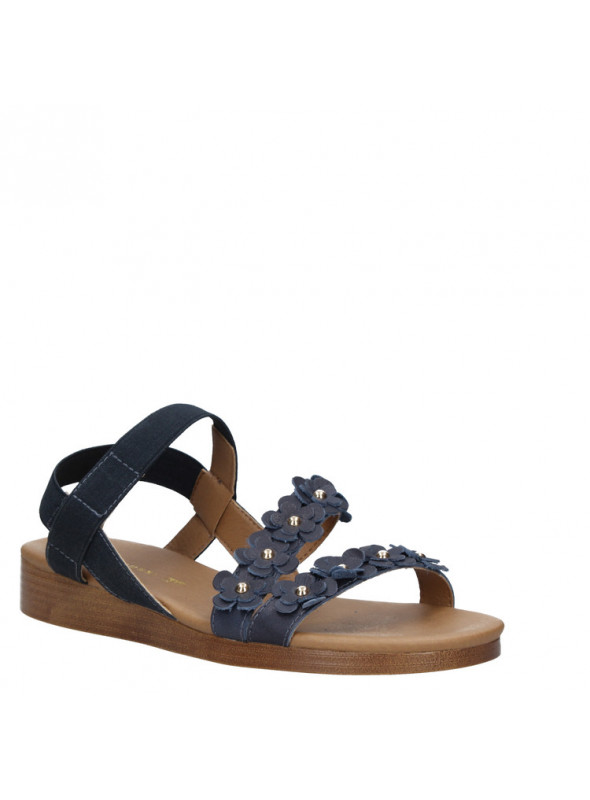 Sandalia Mujer B632 Bruno Rossi azul