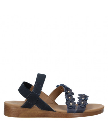 Sandalia Mujer B632 Bruno Rossi azul