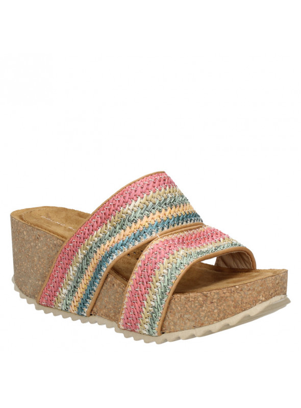 Sandalia Mujer W638 Bruno Rossi negro