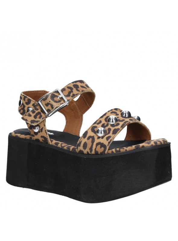 Sandalia Mujer B331 Zappa animal print