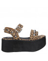 Sandalia Mujer B331 Zappa animal print