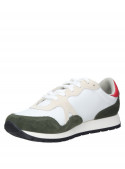Zapatilla de hombre verde, ideal para actividades urbanas, con caña de 5,5 cm.