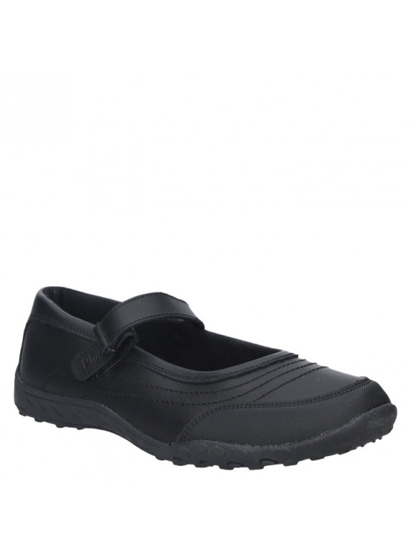 Zapato de Colegio Mujer E178 Pluma negro