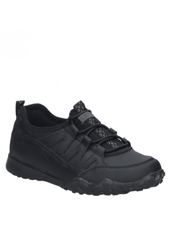 Zapato de Colegio Unisex E179 Pluma negro