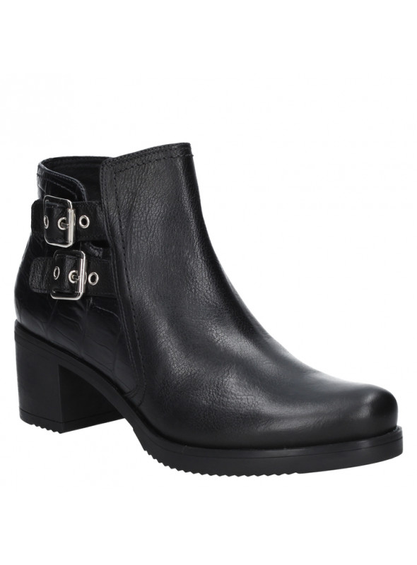 Botin Mujer A208 Pollini negro