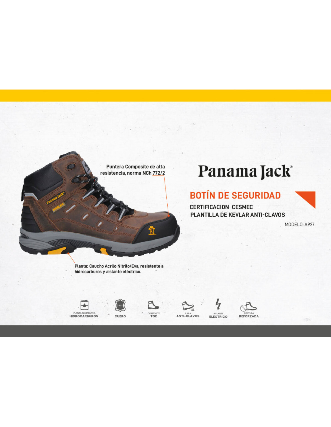 Zapatos de seguridad Panama Jack para hombre Compra ahora