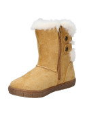 Bota Panama Jack C723, color camel, resistente y ligera, ofrece calidez y confort.