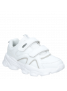 Zapato de Colegio Unisex E183 Pluma blanco
