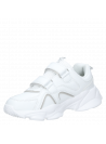 Zapato de Colegio Unisex E183 Pluma blanco