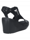 Sandalia Mujer D039 16 Hrs negro