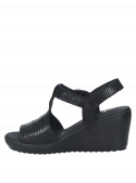 Sandalia Mujer D039 16 Hrs negro