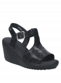 Sandalia Mujer D039 16 Hrs negro