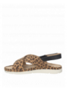 Sandalia Mujer D653 Dakota animal print