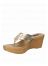 Sandalia Mujer D239 Pollini oro
