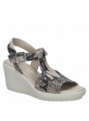 Sandalia Mujer D039 16 Hrs piton