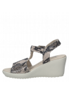 Sandalia Mujer D039 16 Hrs piton