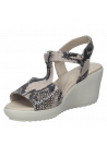 Sandalia Mujer D039 16 Hrs piton