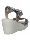Sandalia Mujer D039 16 Hrs piton
