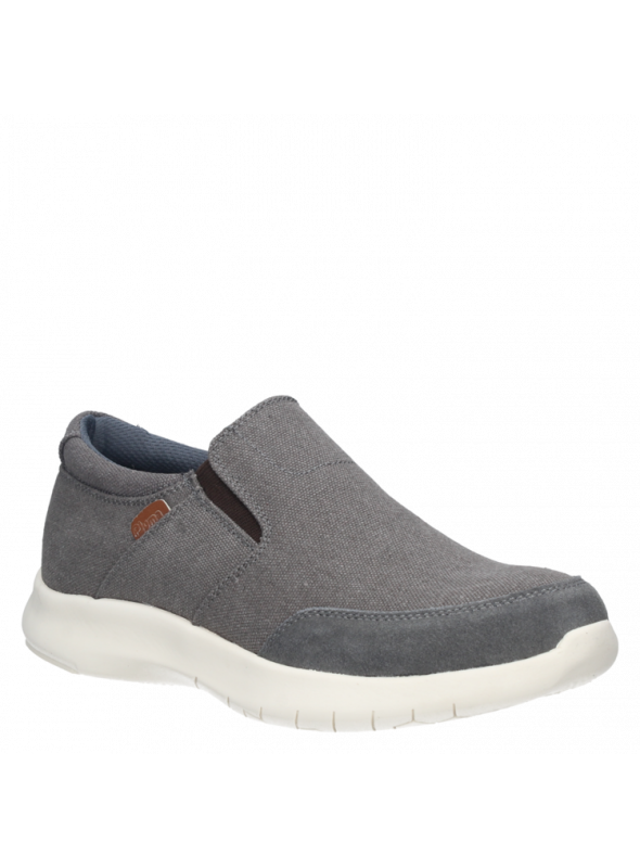 Zapatilla Hombre D793 Pluma gris