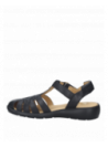 Sandalia Mujer D049 16 Hrs negro