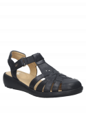 Sandalia Mujer D049 16 Hrs negro