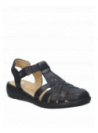 Sandalia Mujer D049 16 Hrs negro