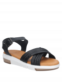 Sandalia Mujer D082 16 Hrs negro