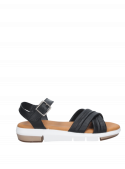 Sandalia Mujer D082 16 Hrs negro