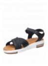 Sandalia Mujer D082 16 Hrs negro