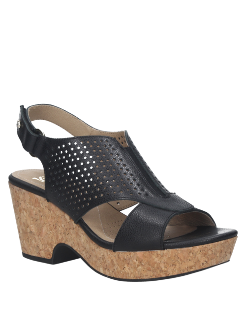 Sandalia Mujer D021 16 Hrs negro