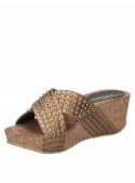 Sandalia Mujer D289 Pollini bronce