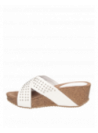 Sandalia Mujer D289 Pollini blanco