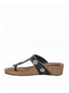 Sandalia Mujer D290 Pollini negro
