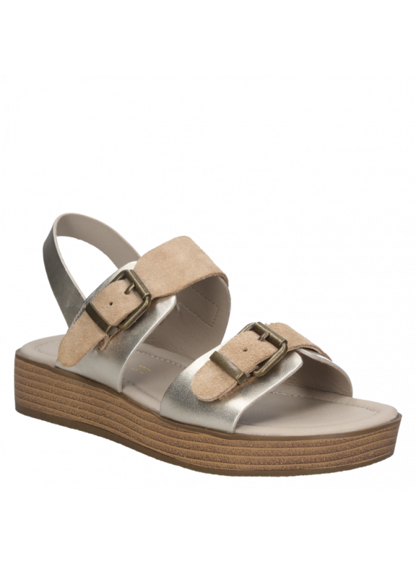 Sandalia Mujer D626 Bruno Rossi oro