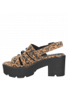 Sandalia Mujer B310 Zappa animal print