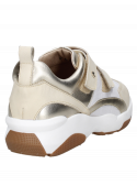 Zapatilla de mujer Pollini C101, blanca y perfecta para outfits casuales.