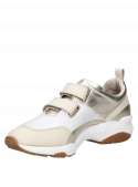 Zapatilla Pollini C101 blanca de mujer, diseño moderno y versátil.