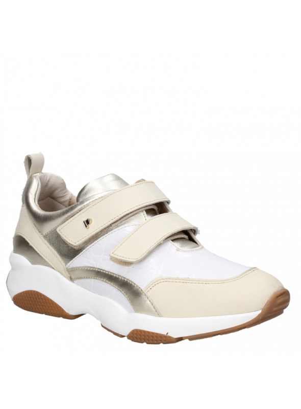 zapatilla negra casual de mujer Pollini C101, perfecta para outfits modernos y juveniles