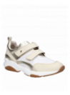 Zapatilla blanca Pollini C101 para mujer, ideal para un look casual.