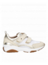 Zapatilla casual blanca de mujer Pollini C101, moderna y juvenil.